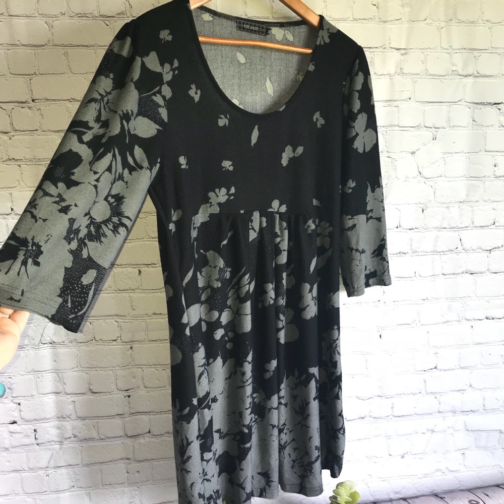 Women’s Ice Silk Sweater dress/ shirt 3/4 sleeve